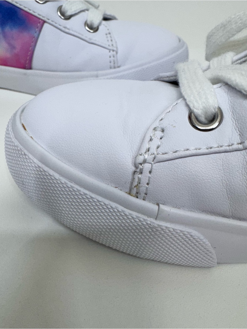 GBG G By Guess Colorblock Pink & Blue Tie Dye White Mover Sneakers Size 5.5 - Picture 9 of 16